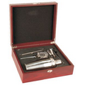 Promotional Gifts - Rosewood Finish Martini Set